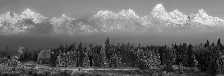 Grand Tetons above a mist 021A2614s